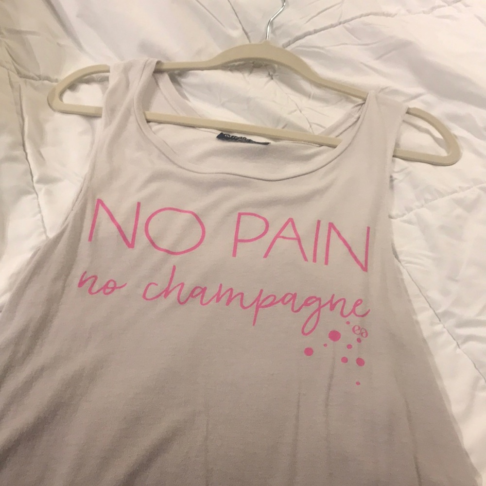 No Pain No champagne - Pure Barre Tank